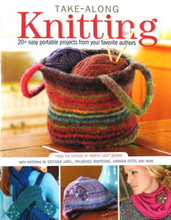 take along knitting book